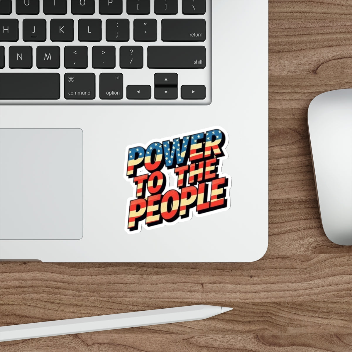Die-Cut Stickers -  Power to the People