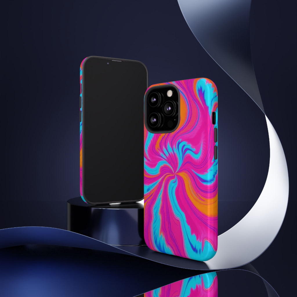 Psychedelic Swirl Tough Phone Case for iPhone