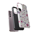 Pink Wildflower Tough Case for Android