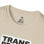 Unisex Softstyle T-Shirt - 'Trans People Exist. Trans People Matter.' Equality Apparel