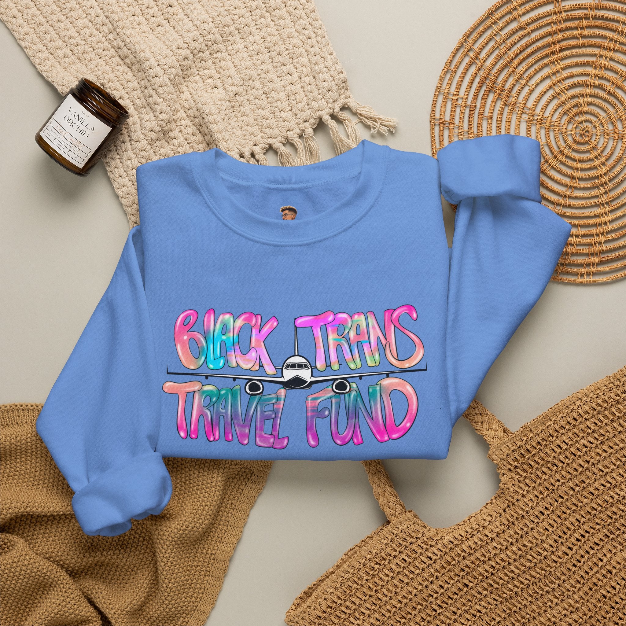 BTTF - Black Trans Travel Fund Unisex Crewneck Sweatshirt