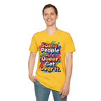 Some People Are Queer T-Shirt Rainbow Graphic