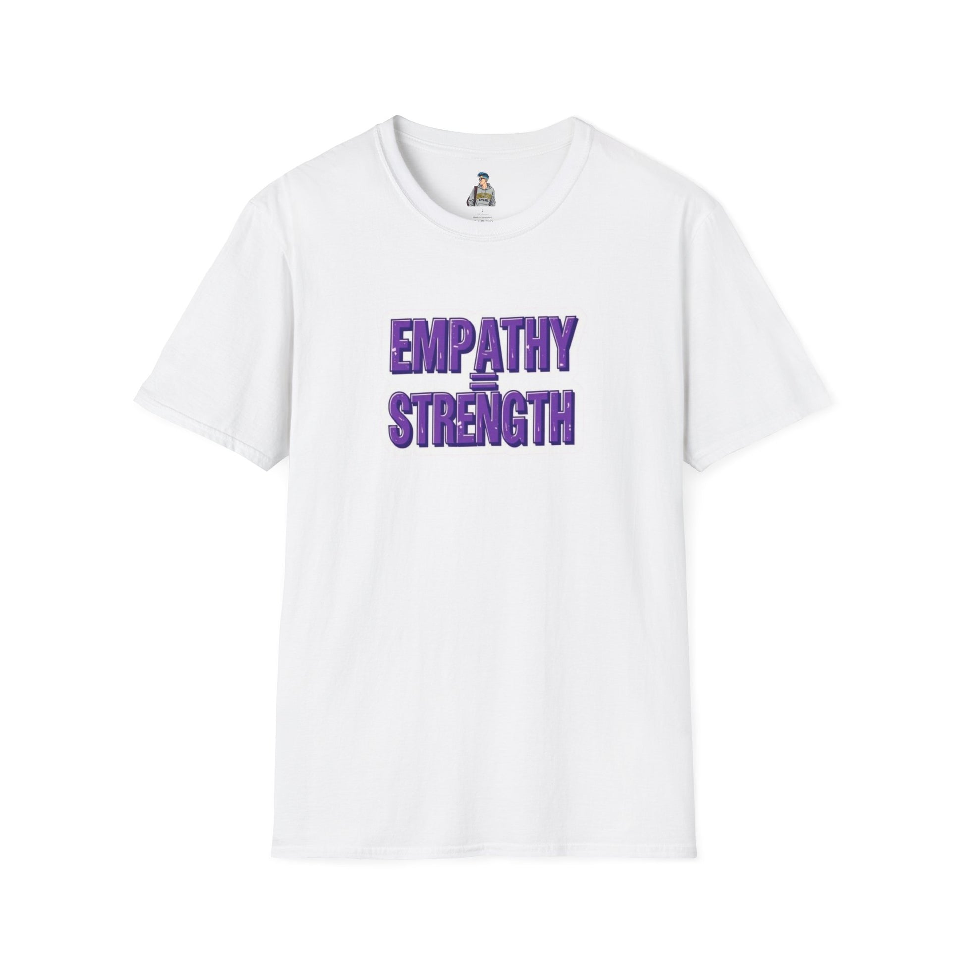 Empathy Equals Strength Unisex Softstyle T-Shirt - Inspirational Apparel for Everyday Comfort