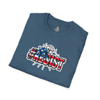 Unisex Softstyle T-Shirt - 'Fascists Feed on Fear, Starve Them' Protest Tee