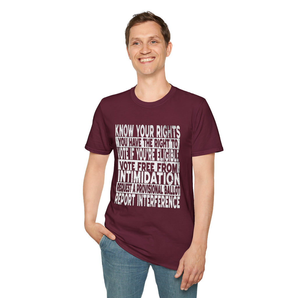 Know Your Voting Rights T-Shirt