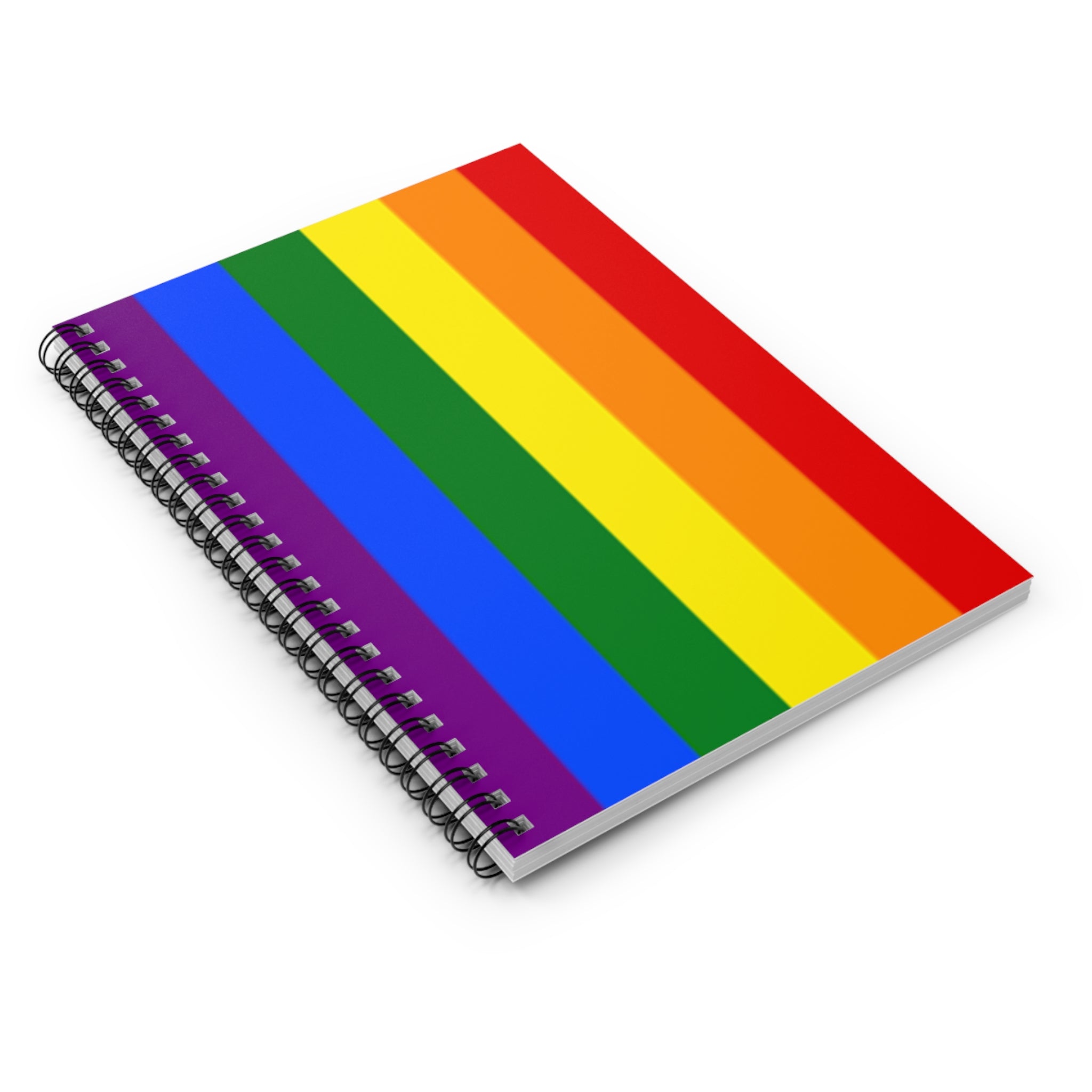 Rainbow Spiral Notebook Ruled Line Journal for Creativity and Inspiration