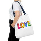 Rainbow Love Tote Bag