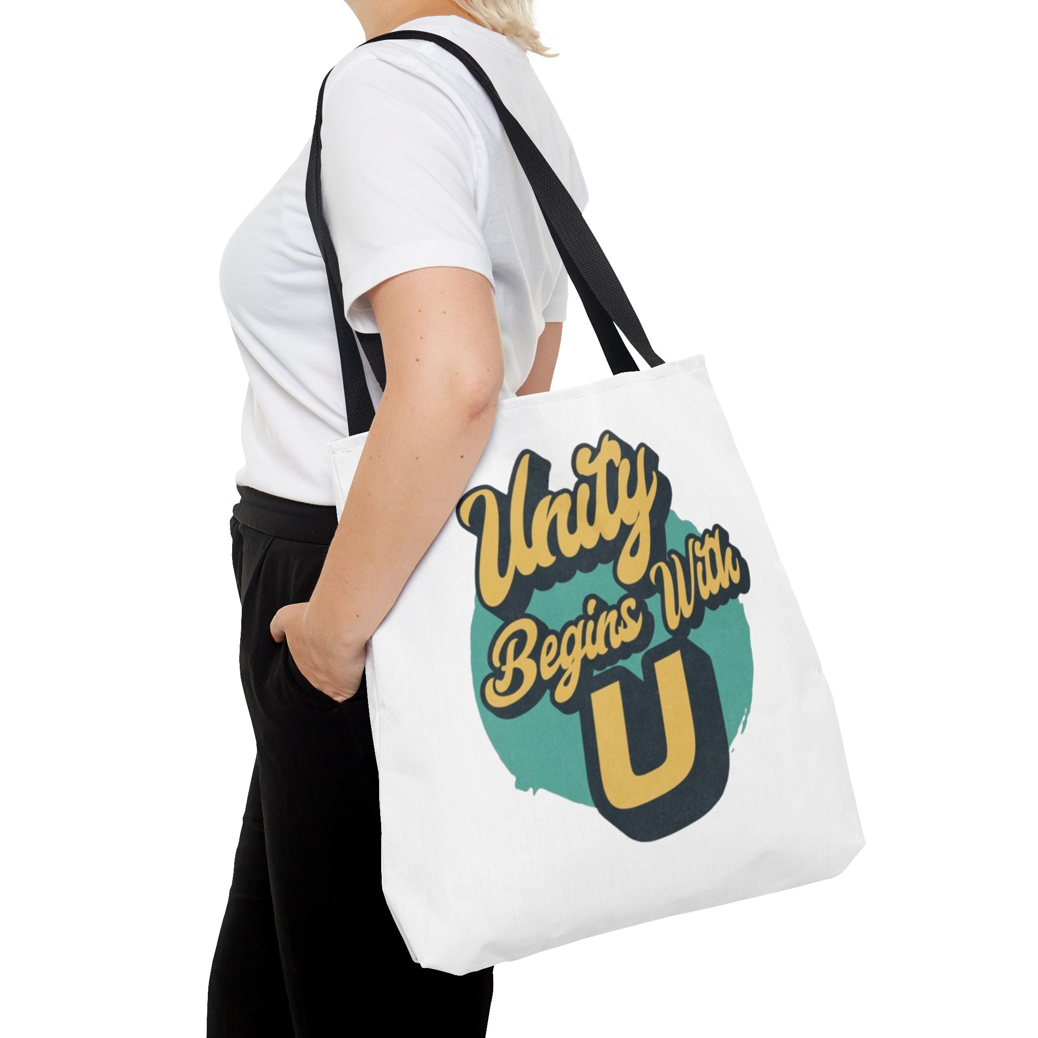 Unity Begins With U Design Tote Bag
