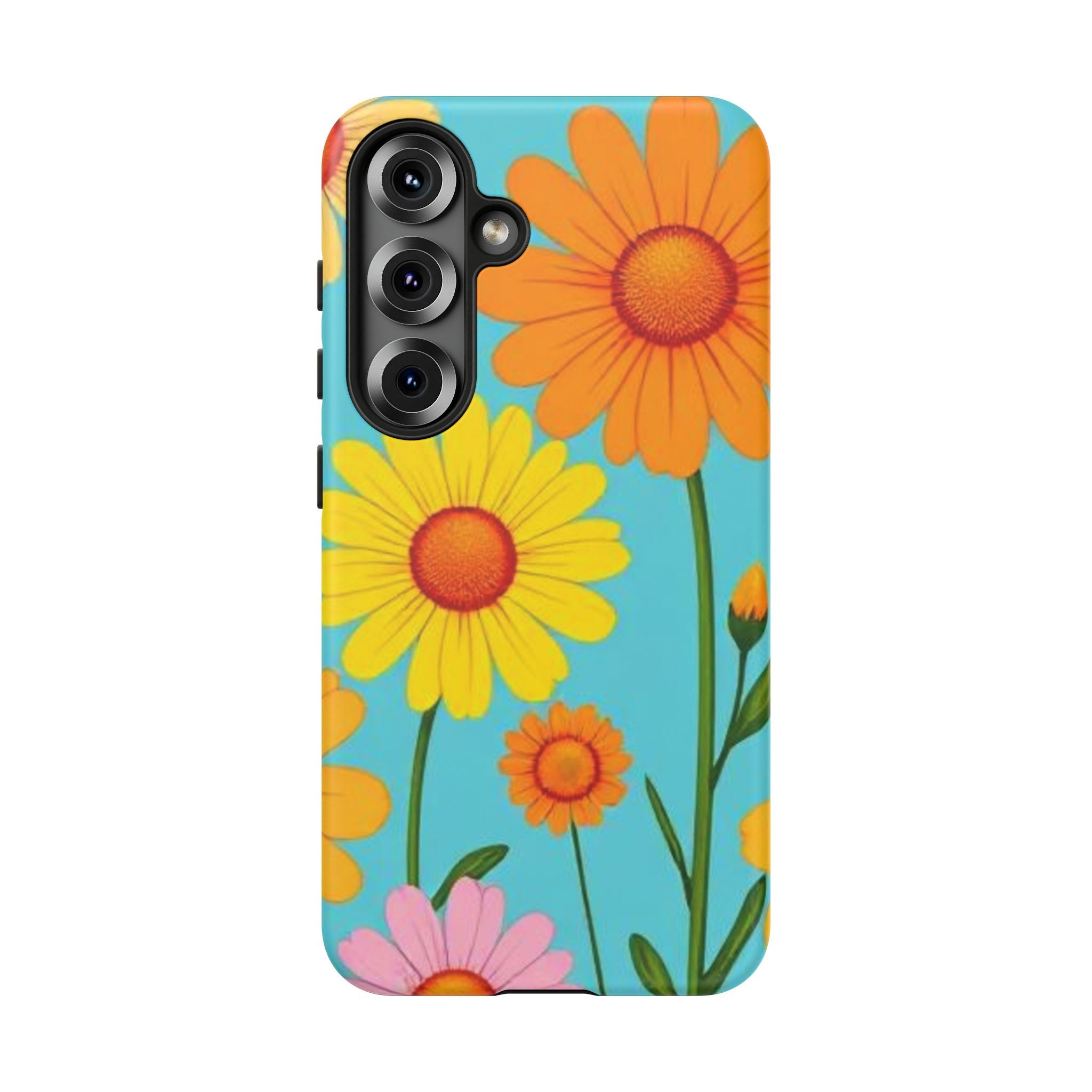 Floral Daisy Tough Case for Android