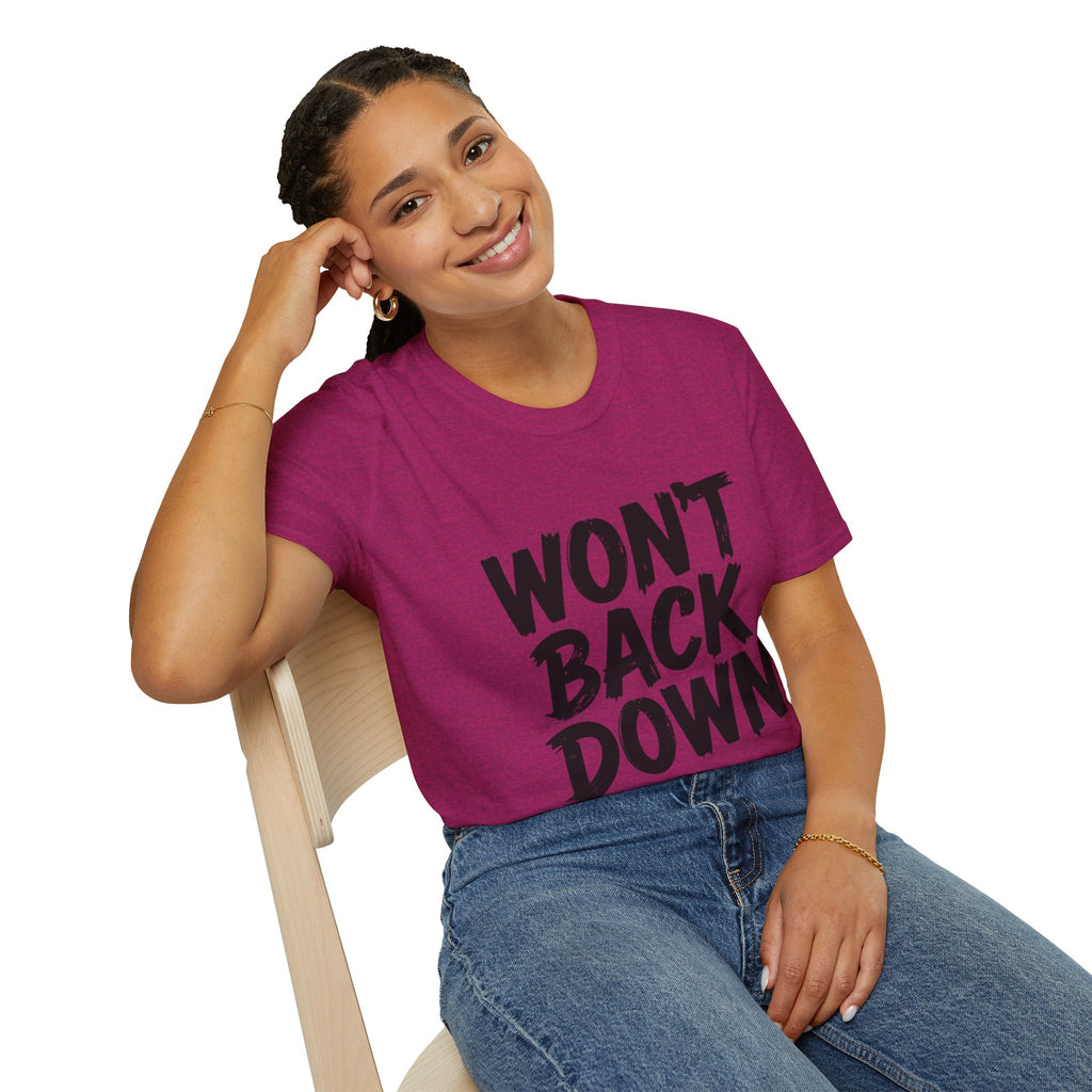 Won't Back Down Protest T-Shirt
