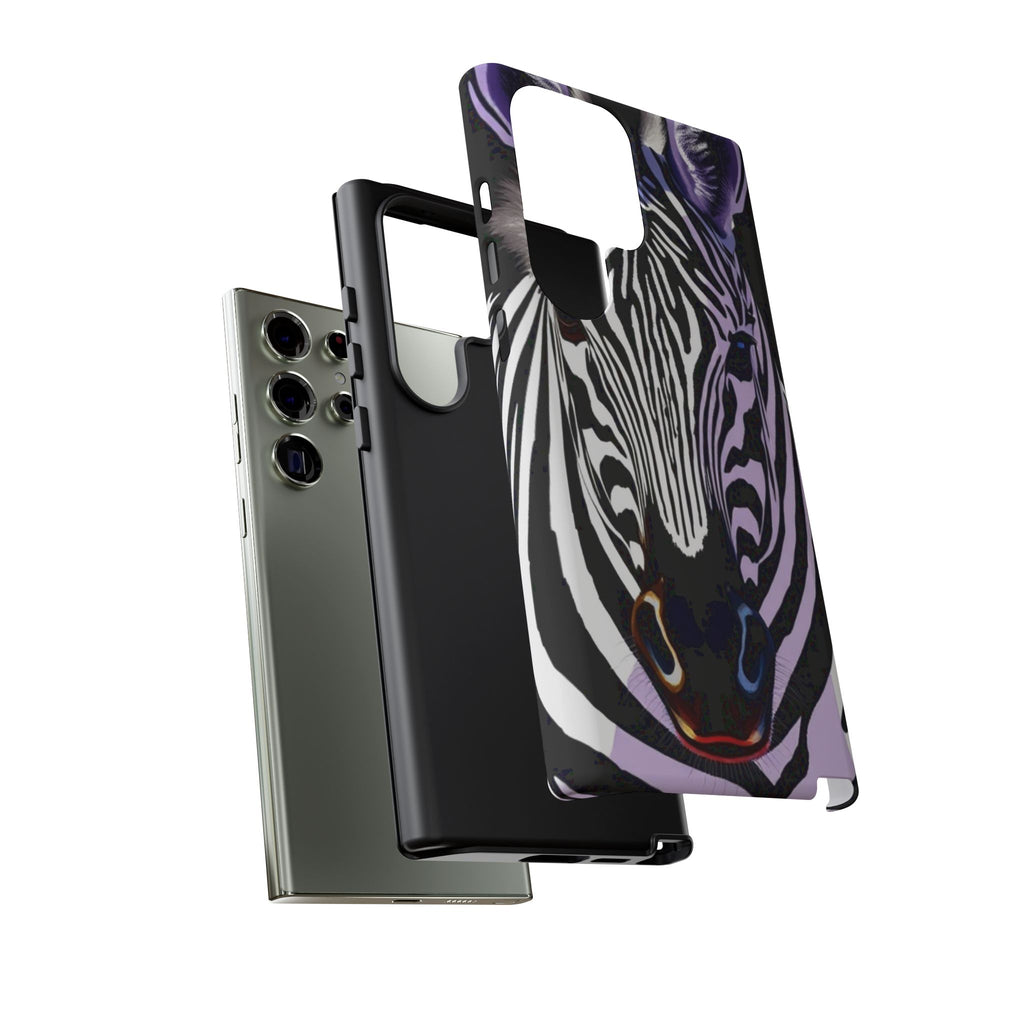 Android OR iPhone Compatible Cases - Zebra Design - Unique Tough Cases