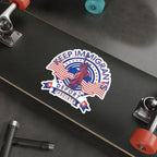 Die-Cut Stickers - Keep Immigrants, Deport Fascists