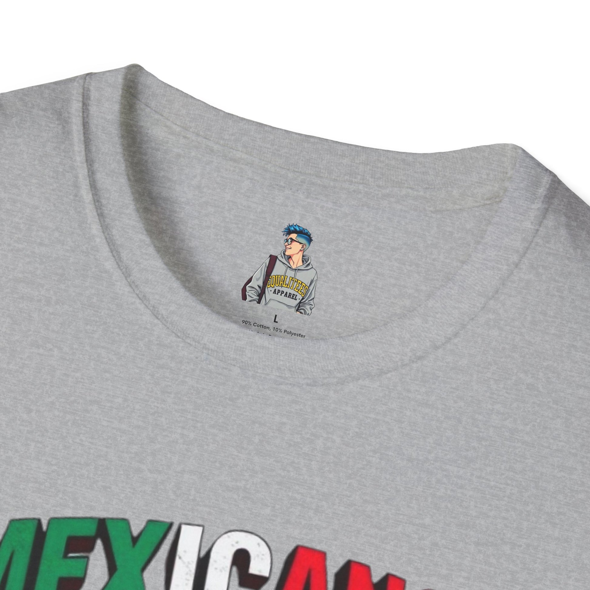 Unisex Softstyle T-Shirt - Mexicans Are Great Americans | Bilingual Pride Tee