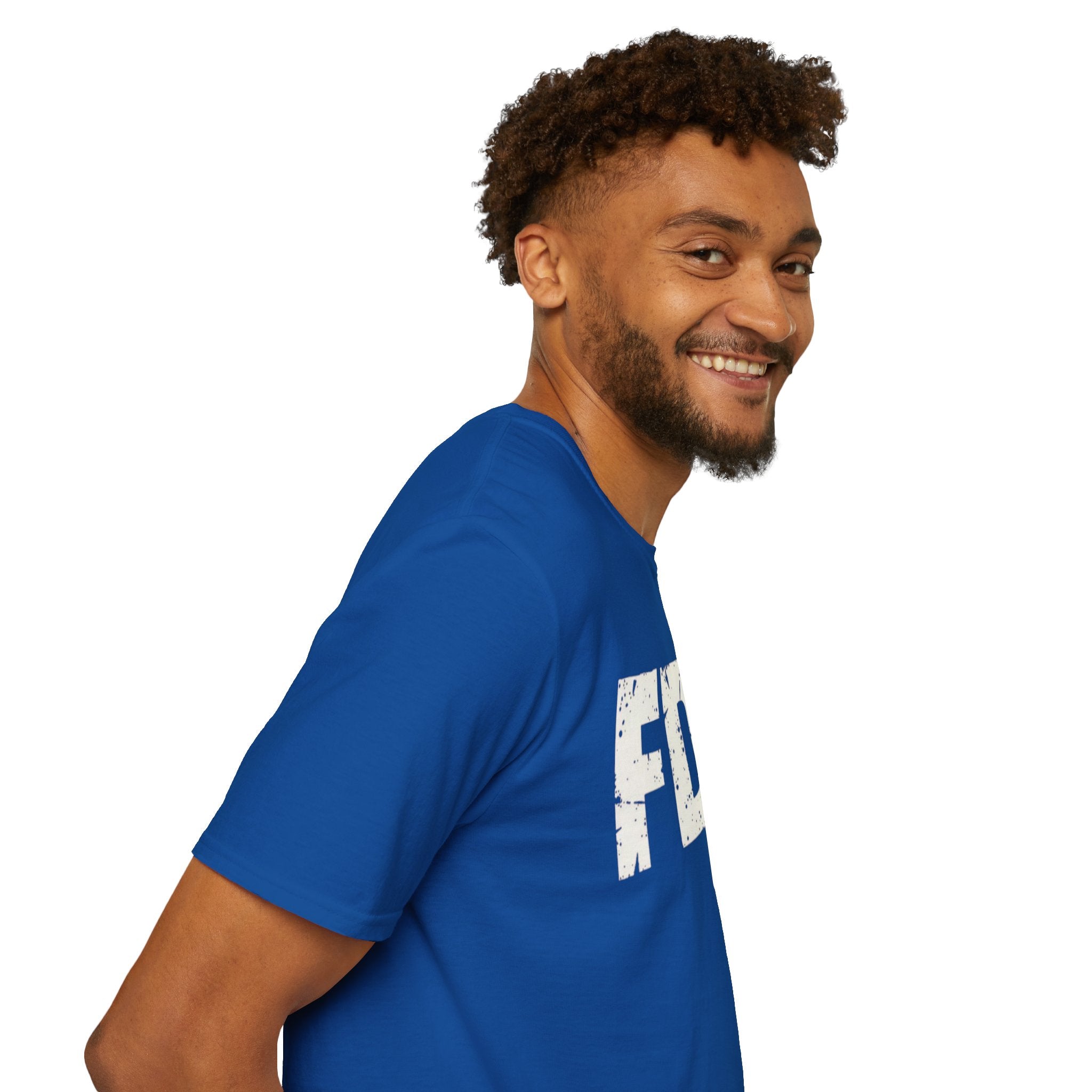 FDT Distressed Graphic T‑Shirt — Bold Statement Tee