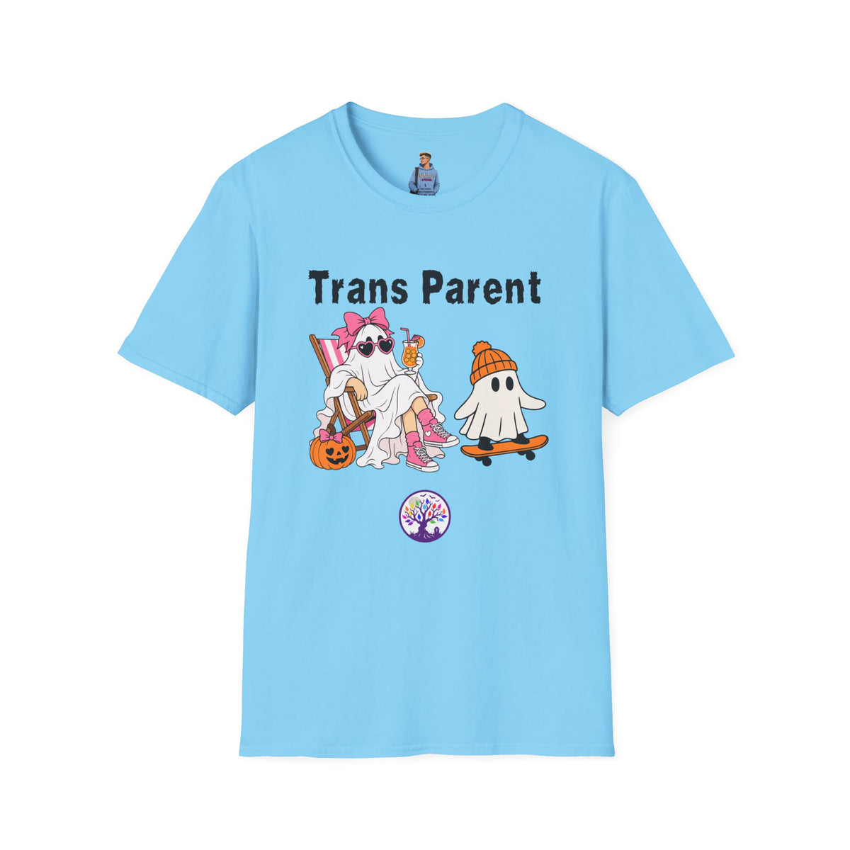 Trans Parent 3 Halloween Pride Tree Las Vegas T-Shirt