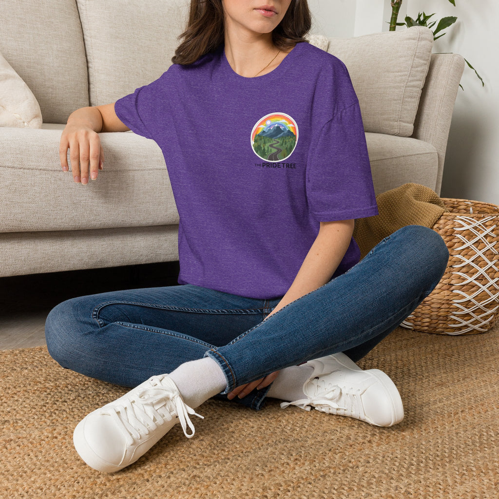 Pride Tree Las Vegas Mountain Graphic T-Shirt