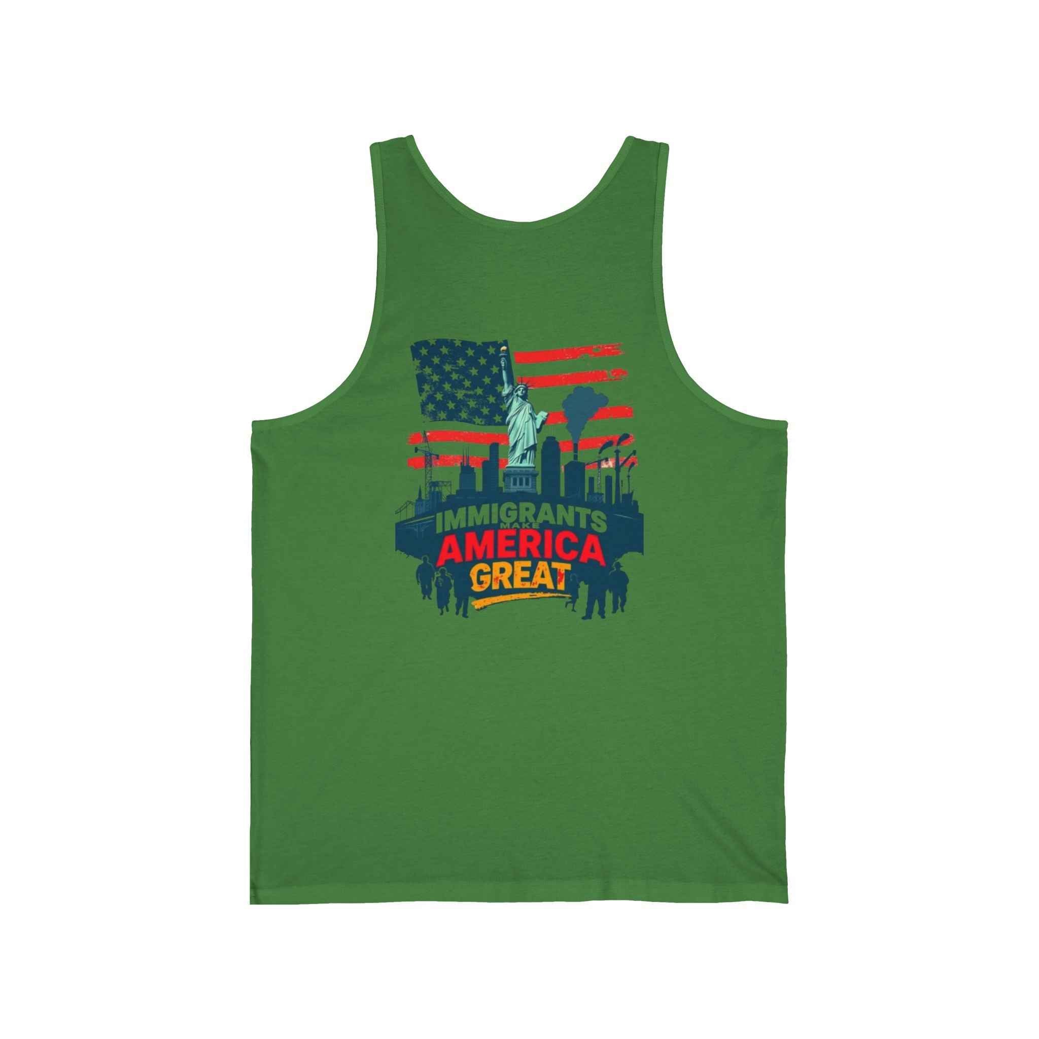 Immigrants Make America Great Tank — 'Estoy Contigo' Latino Pride Graphic Tank Top
