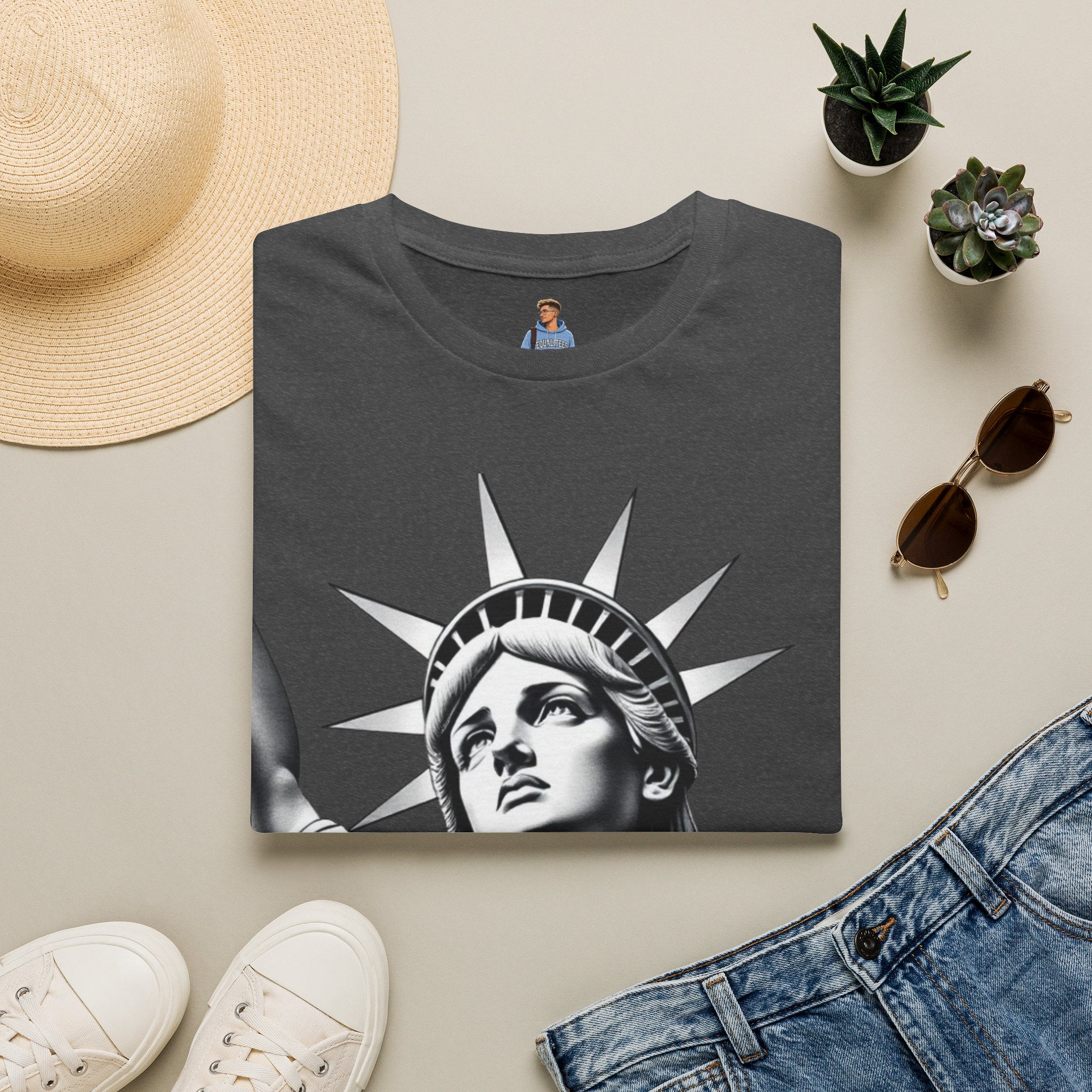 Statue of Liberty Unisex Softstyle T-Shirt