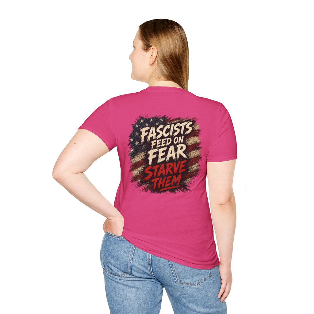 Patriots Don’t Stand For This T-Shirt — Statue of Liberty & Distressed Flag Graphic