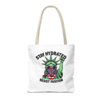 Stay Hydrated, Resist Fascism Design - Tote Bag