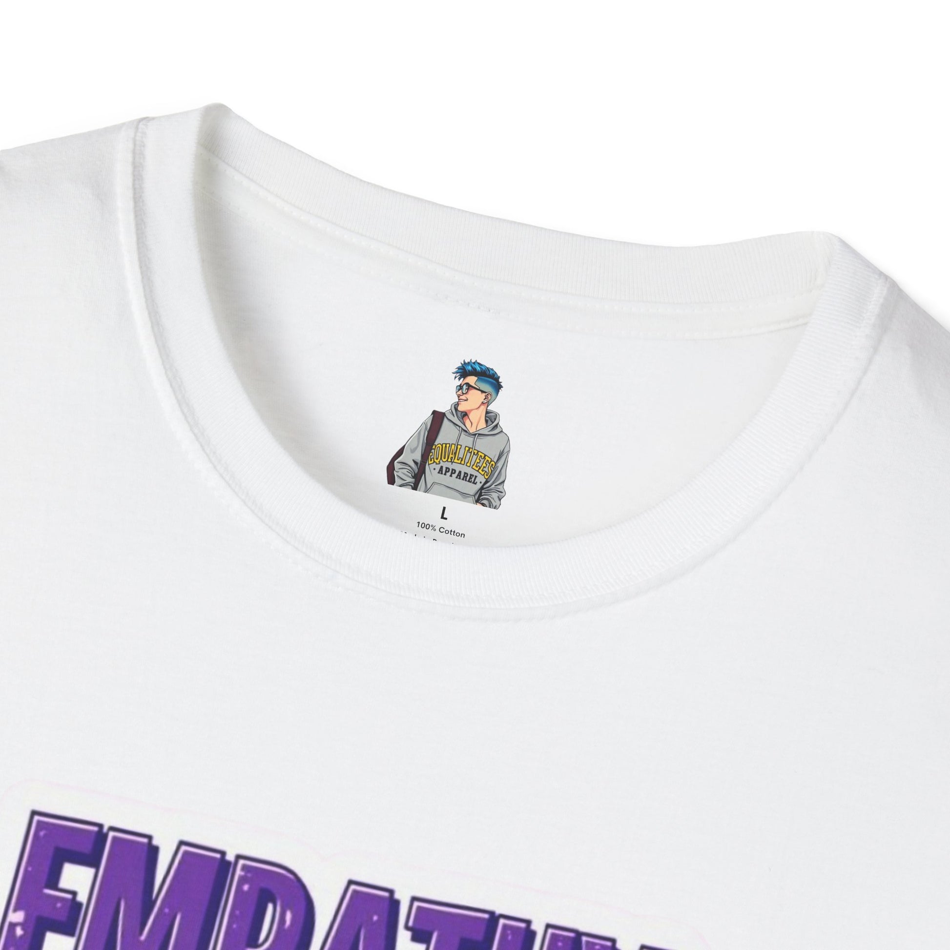 Empathy Equals Strength Unisex Softstyle T-Shirt - Inspirational Apparel for Everyday Comfort