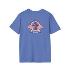 American Patriot - Keep Immigrants Deport Fascists Unisex T-Shirt - Celebrate Freedom & Diversity