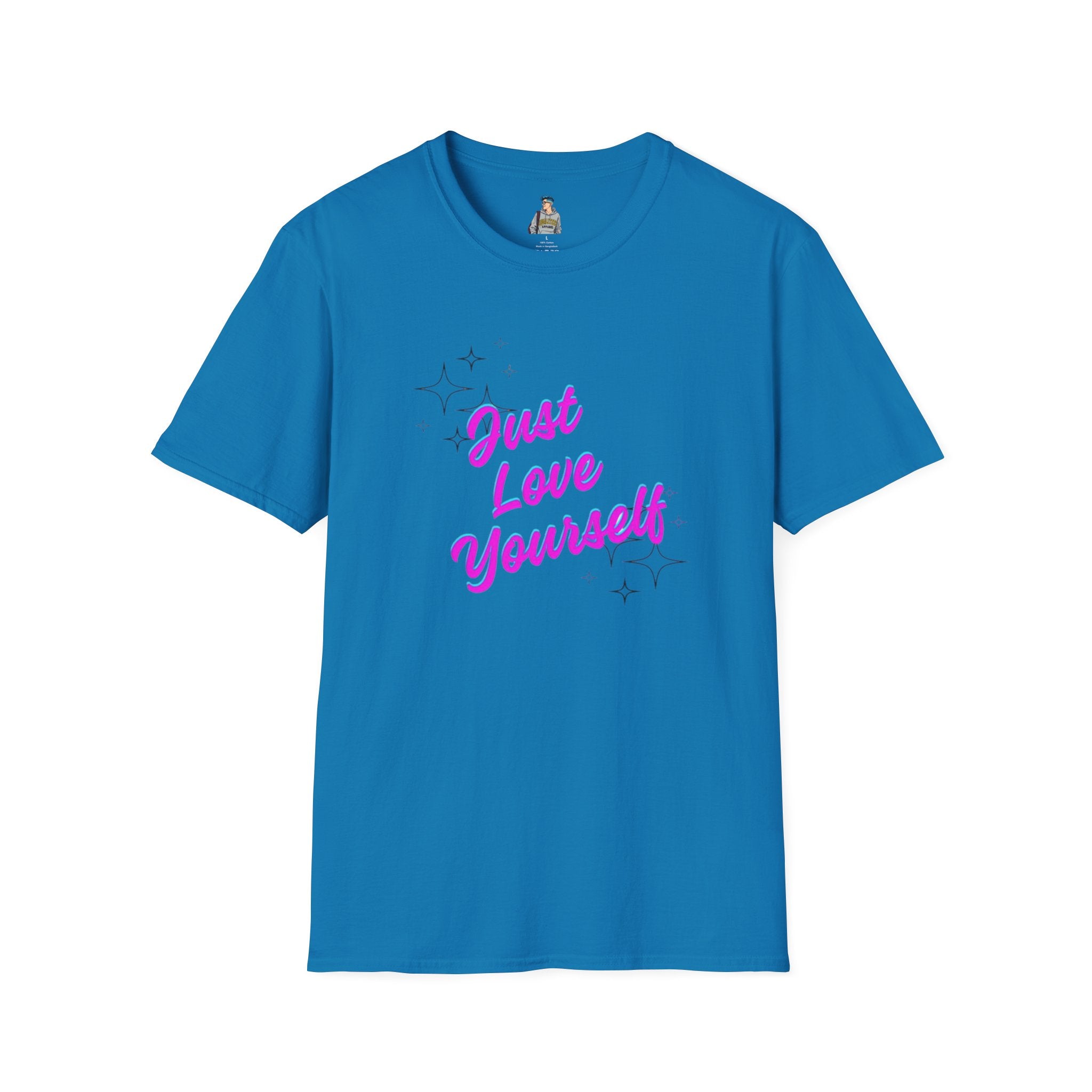 Just Love Yourself Unisex Softstyle T-Shirt - Motivational Tee for Self-Love