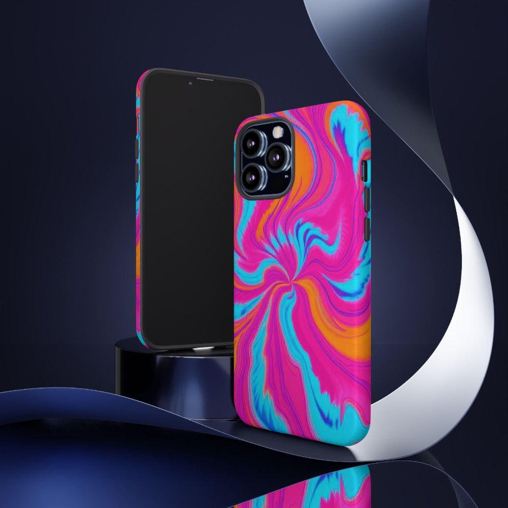 Psychedelic Swirl Tough Phone Case for iPhone