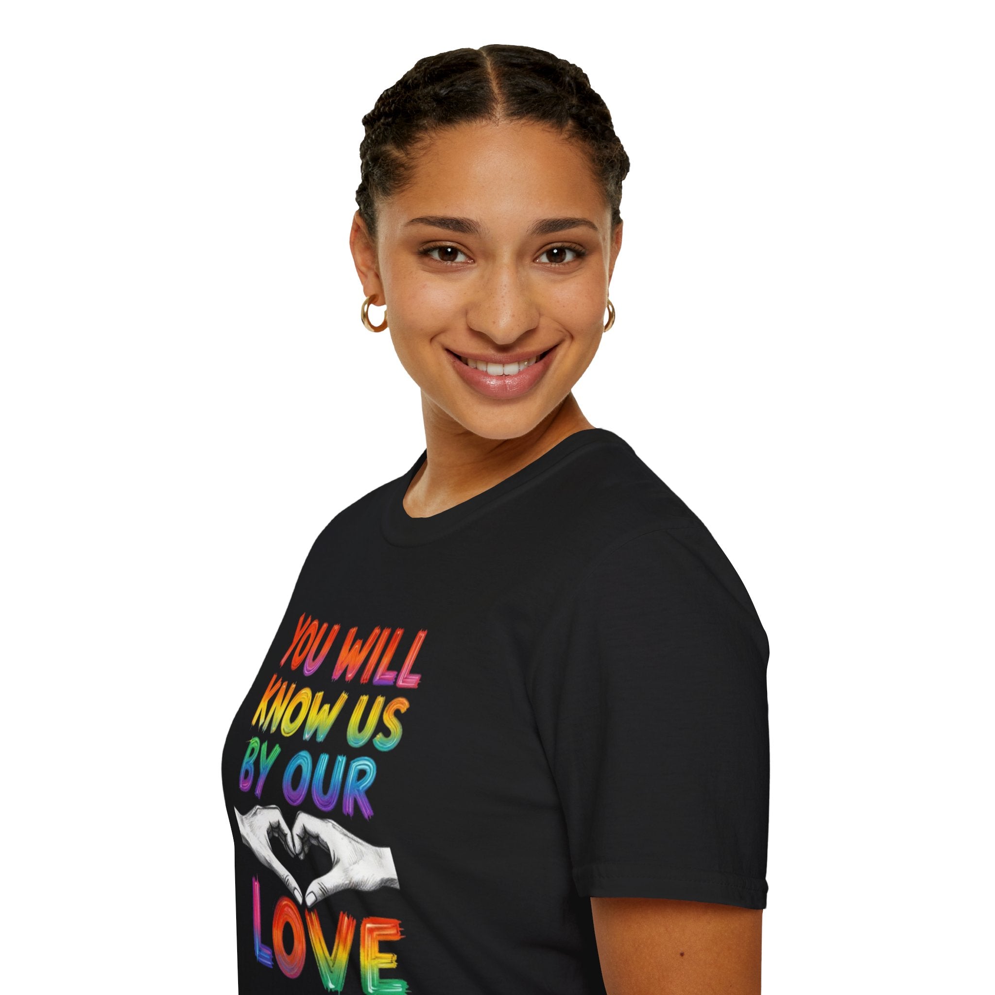 You Will Know Us By Our Love T-Shirt — Queer Inclusion Pride Tee