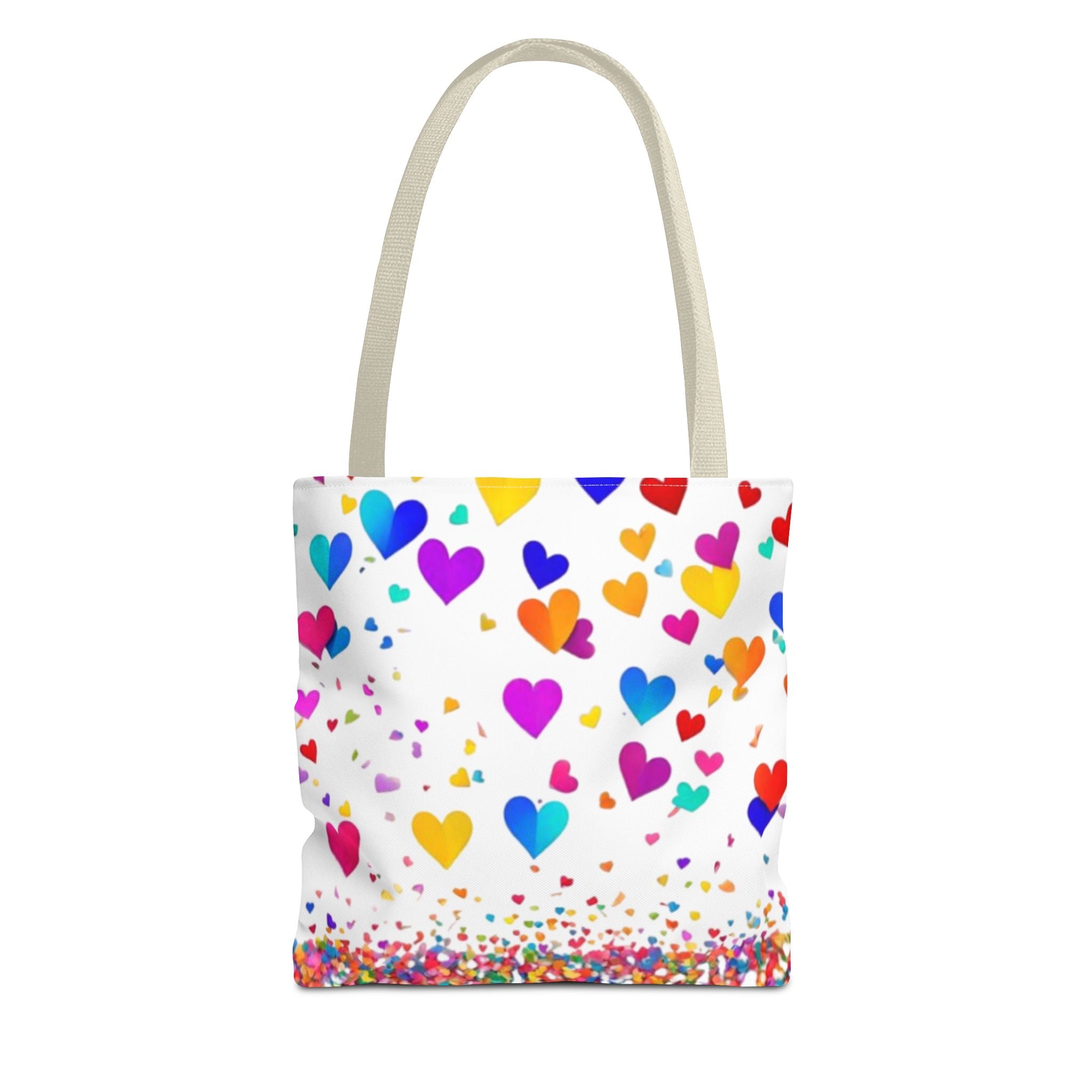 Falling Hearts Tote Bag