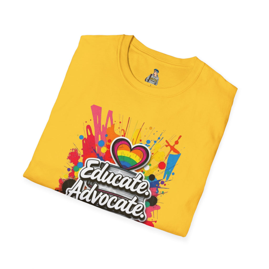 Educate Advocate Celebrate Unisex T-Shirt