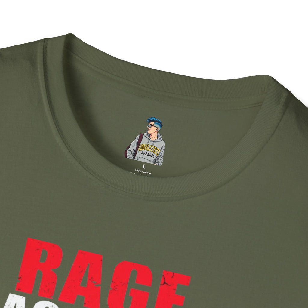 Unisex Softstyle T-Shirt - "Rage Against the BS" Graphic Tee