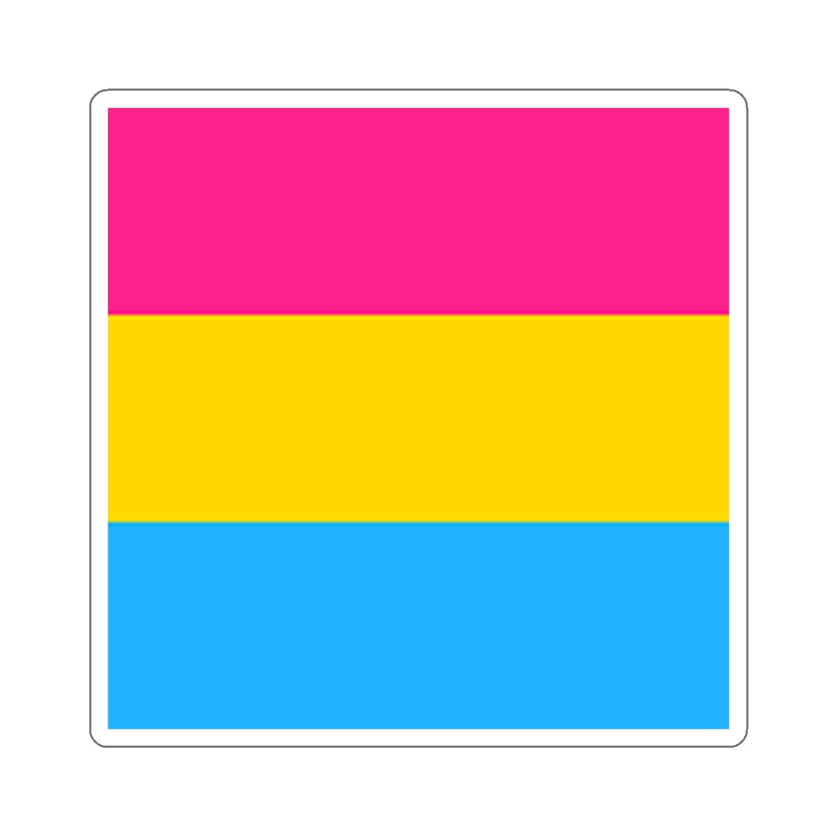 Die-Cut Stickers - Pansexual Pride