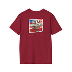 Keep Immigrants Deport Fascists Unisex Softstyle T-Shirt