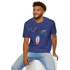 Trans Caterpillar to Butterfly Transformation T-Shirt, Unisex Graphic T-Shirt