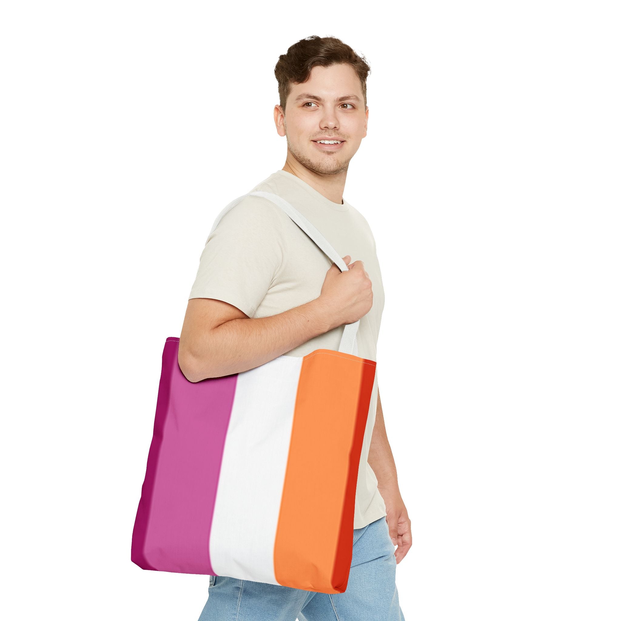 Lesbian Pride Flag Tote Bag