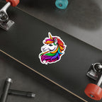 Die-Cut Stickers Sassy Rainbow Unicorn