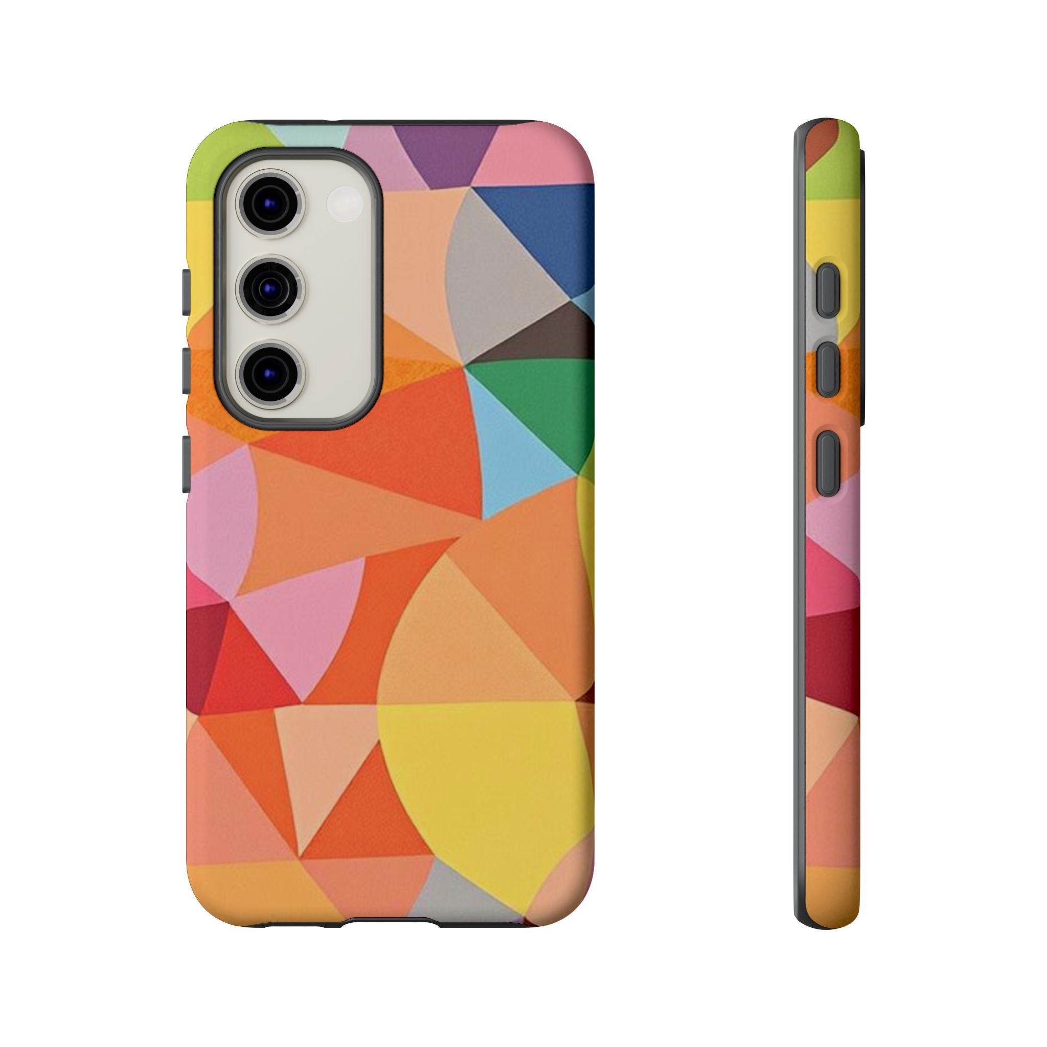 Colorful Geometric Tough Case for Android