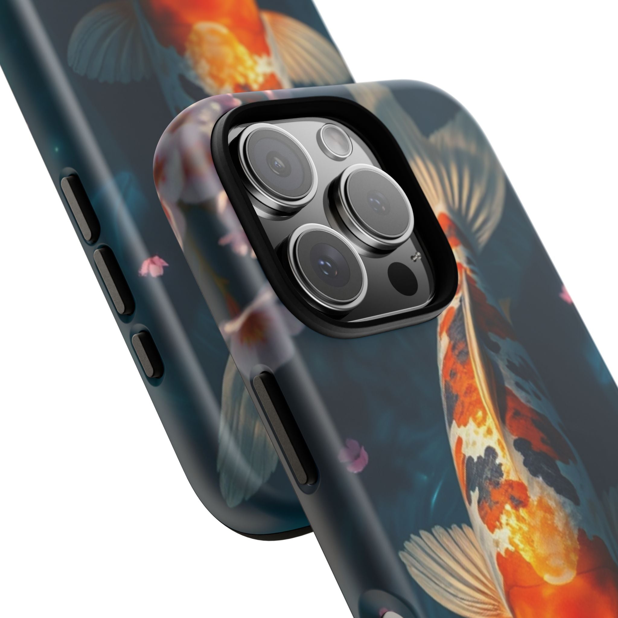 Peaceful Koi Cherry Blossom Tough Cases For Android & iPhone