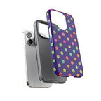 Colorful Polka Dot Tough Phone Case for iPhone