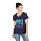 V-Neck T-Shirt - Know That You Are Loved Vintage Design