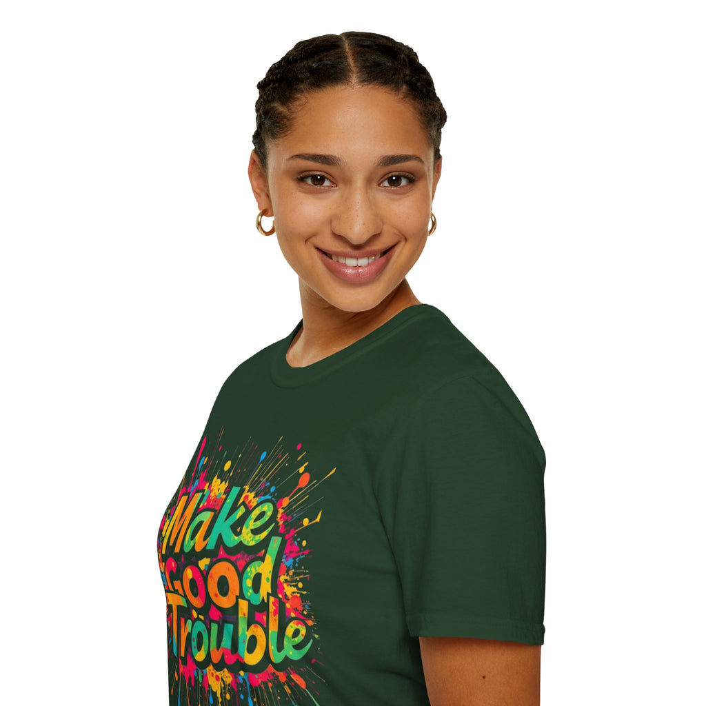 Color Splash, Make Good Trouble Tee