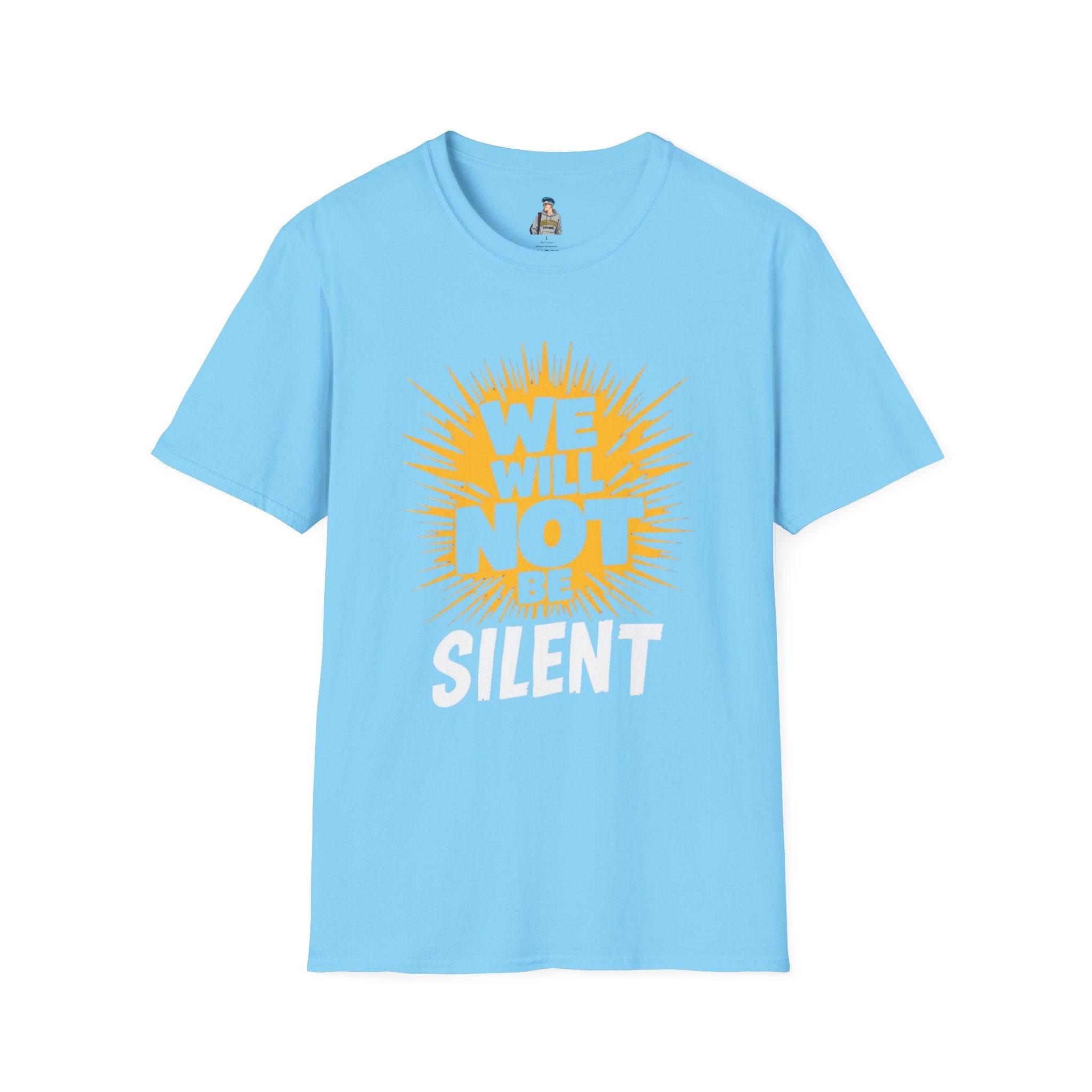 Empowerment Graphic Tee - We Will Not Be Silent | Unisex Softstyle T-Shirt