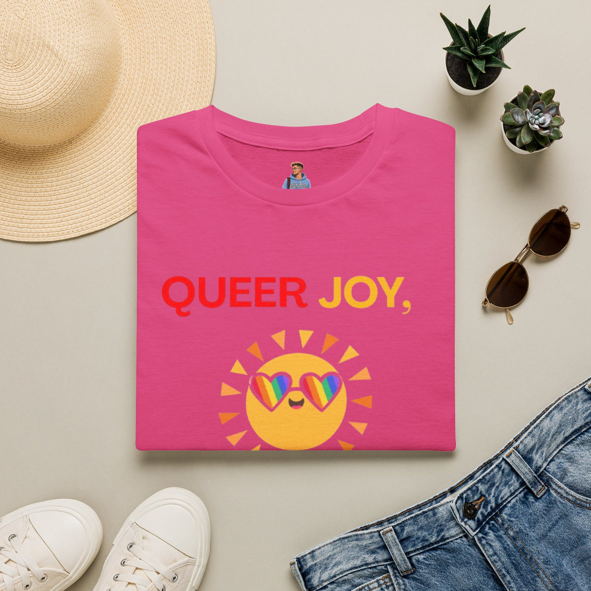 Queer Joy Is Resistance Pride Tree Las Vegas T-Shirt