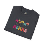 Floral 'Momma' Unisex Softstyle T-Shirt - Perfect for Mother's Day & Everyday Wear