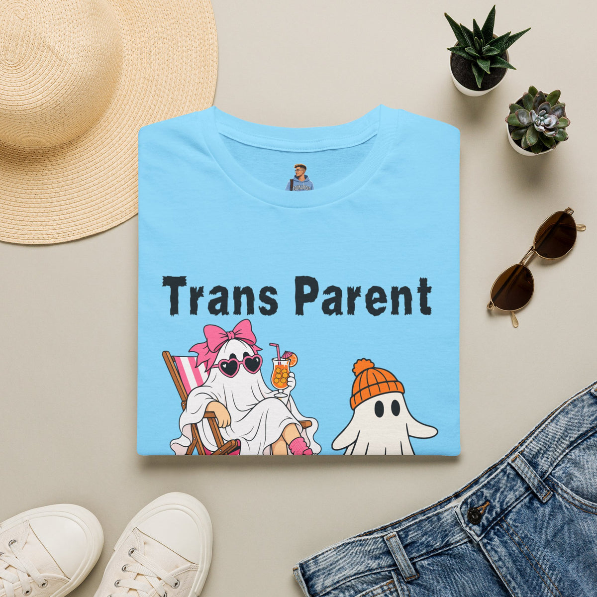 Trans Parent 3 Halloween Pride Tree Las Vegas T-Shirt