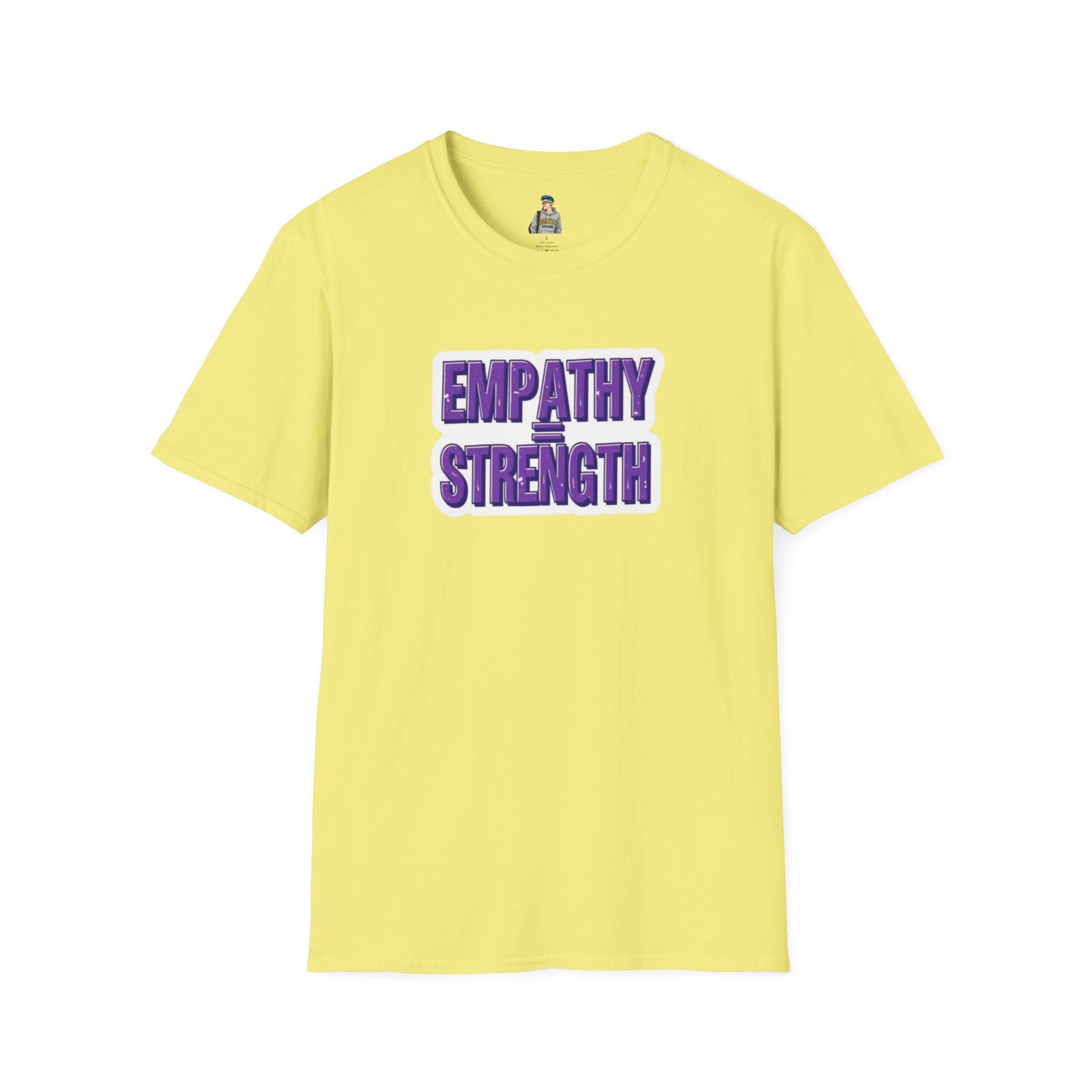 Empathy Equals Strength Unisex Softstyle T-Shirt - Inspirational Apparel for Everyday Comfort