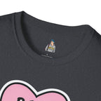 Unisex Softstyle T-Shirt - 'Boss Bitch' Heart Design - Funny Statement Tee
