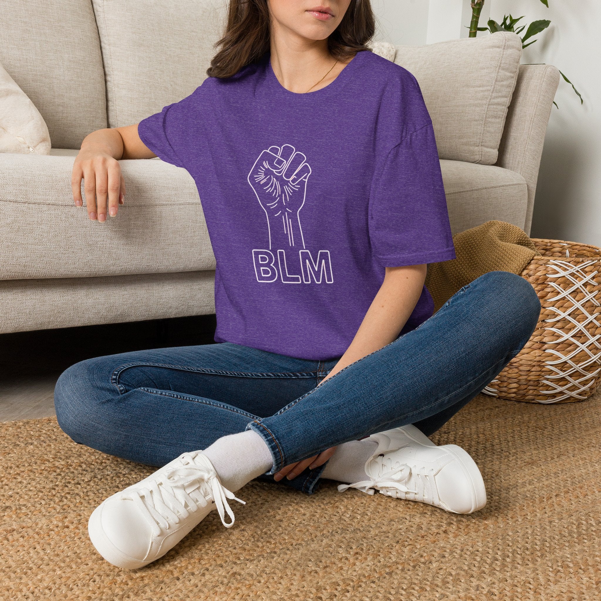 BLM Unisex Softstyle T-Shirt - Celebrate Equality and Justice