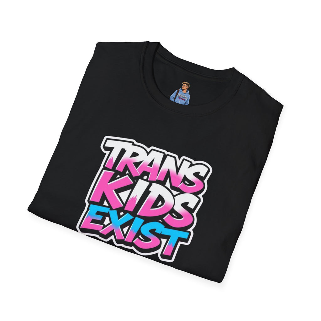 Trans Kids Exist Unisex Softstyle T-Shirt
